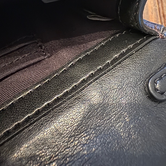 Coach Flap Phone Wallet/Wristlet Crossbody Mini Bag Clutch - Picture 8 of 11